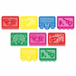 📢📢40% OFF !! ⏰Mexican Plastic Banner Day of the Dead Paper Cut Style Garland for Cinco de Mayo and Halloween Party