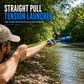 📢📢40% OFF !! ⏰Precision Slingshot Fishing Rod and Bait Launcher Set with Spinning Reel for Long Casting
