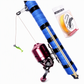 📢📢40% OFF !! ⏰Precision Slingshot Fishing Rod and Bait Launcher Set with Spinning Reel for Long Casting
