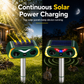 📢📢50% OFF !! ⏰ Solar Animal Repellent: Dual Deterrent Horns, Smart Motion Sensor, Waterproof, for Garden & Yard
