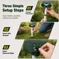 📢📢50% OFF !! ⏰ Solar Animal Repellent: Dual Deterrent Horns, Smart Motion Sensor, Waterproof, for Garden & Yard