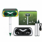 📢📢50% OFF !! ⏰ Solar Animal Repellent: Dual Deterrent Horns, Smart Motion Sensor, Waterproof, for Garden & Yard