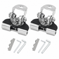 📢📢50% OFF !! ⏰ 1 Pair Car Engine Hood LED Light Bar Mounting Brackets Clamp Holders for Work Lights Modification
