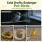 📢📢40% OFF !! ⏰Warm Winter Cotton Bird Nest Hammock – Give Your Parrot, Cockatiel or Budgie a Cosy Place to Sleep & Swing ✨
