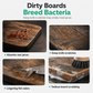 📢📢40% OFF !! ⏰Disposable Cutting Board Sheets Roll Food Grade POE Plastic Kitchen Chopping Board Protector Mat 24cm x 3m