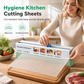 📢📢40% OFF !! ⏰Disposable Cutting Board Sheets Roll Food Grade POE Plastic Kitchen Chopping Board Protector Mat 24cm x 3m