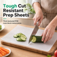 📢📢40% OFF !! ⏰Disposable Cutting Board Sheets Roll Food Grade POE Plastic Kitchen Chopping Board Protector Mat 24cm x 3m