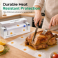 📢📢40% OFF !! ⏰Disposable Cutting Board Sheets Roll Food Grade POE Plastic Kitchen Chopping Board Protector Mat 24cm x 3m