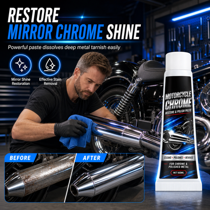 📢📢Buy 5 get 5 free !! ⏰Metal Polishing Paste – Chrome shine & rust protection ✨