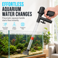 📢📢40% OFF !! ⏰Pneumatic Aquarium Gravel Cleaner & Water Changer Set – Multi-function, Easy Setup, No Spills ✨