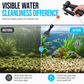📢📢40% OFF !! ⏰Pneumatic Aquarium Gravel Cleaner & Water Changer Set – Multi-function, Easy Setup, No Spills ✨