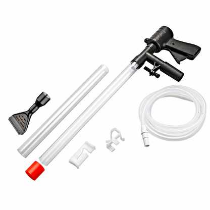 📢📢40% OFF !! ⏰Pneumatic Aquarium Gravel Cleaner & Water Changer Set – Multi-function, Easy Setup, No Spills ✨