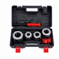 📢📢50% OFF !! ⏰Manual Pipe Threading Tool Kit with Ratchet Handle and Die Heads