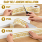 📢📢40% OFF !! ⏰Self-Adhesive Skirting Board Border Sticker