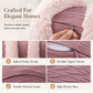 Nordic Soft Velvet Patchwork Throw Pillow Cover 45x45cm Square Plush Cushion Case for Sofa Living Room