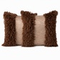 Nordic Soft Velvet Patchwork Throw Pillow Cover 45x45cm Square Plush Cushion Case for Sofa Living Room