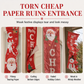 ✨Christmas and Halloween Door Couplet Banners Oxford Cloth Hanging Flags Door Curtain 30x180cm