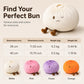 📢📢40% OFF !! ⏰Cute Bao Bun Plush Pillow