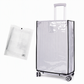 📢📢50% OFF !! ⏰ Thickened Waterproof Clear PVC Luggage Cover – Scratch-Resistant Transparent Suitcase Protector with Handle Cutouts ✈️