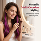 📢📢40% OFF !! ⏰6PCS Straight Clip-In Colored Hair Extensions