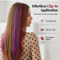 📢📢40% OFF !! ⏰6PCS Straight Clip-In Colored Hair Extensions