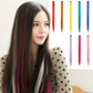 📢📢40% OFF !! ⏰6PCS Straight Clip-In Colored Hair Extensions