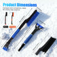 📢📢40% OFF !! ⏰Multifunctional Car Snow Shovel with Ice Scraper & Brush