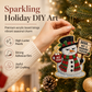 Christmas Pearl Art Hanging Ornament DIY Kit