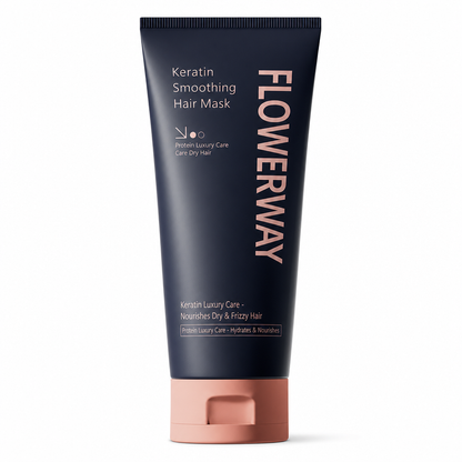 Keratin Smoothing Hair Mask 320ml Nourishing and Repairing Treatment for Dry Frizzy and Damaged Hair