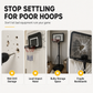 📢📢40% OFF !! ⏰No Drill Wall Mounted Folding Basketball Hoop Toy Set for Kids Indoor and Outdoor Play