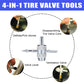📢📢50% OFF !! ⏰Quick Change Car Tire Valve Tool Kit🚗🛞🧰