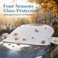 📢📢50% OFF !! ⏰Thickened Magnetic Car Windshield Snow Cover Winter Front Windshield Half Cover for Sedans and SUVs