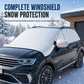 📢📢50% OFF !! ⏰Thickened Magnetic Car Windshield Snow Cover Winter Front Windshield Half Cover for Sedans and SUVs