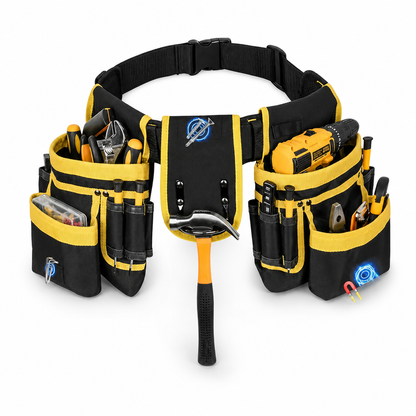 📢📢40% OFF !! ⏰Adjustable Tool Waist Bag – Multi-pocket & hands-free carry ✨