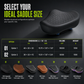 Oversized Waterproof Bicycle Saddle Thickened Ergonomic Bike Seat Cushion for Mountain Electric and Folding Bikes