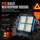 📢📢40% OFF !! ⏰Solar Powered Portable Emergency Light and Outdoor Camping Floodlight with USB Phone Charging Function