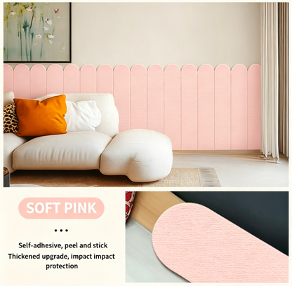 ✨ Peel-and-Stick Padded Wall Panels – Soft Cushioning & Linen-Textured Style for Bedrooms & Playrooms ❤️⭐