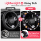 📢📢40% OFF !! ⏰Universal 38cm Ringless Silk Steering Wheel Cover Printed Breathable Car Wheel Protector for All Seasons