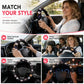 📢📢40% OFF !! ⏰Universal 38cm Ringless Silk Steering Wheel Cover Printed Breathable Car Wheel Protector for All Seasons