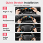 📢📢40% OFF !! ⏰Universal 38cm Ringless Silk Steering Wheel Cover Printed Breathable Car Wheel Protector for All Seasons
