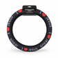 📢📢40% OFF !! ⏰Universal 38cm Ringless Silk Steering Wheel Cover Printed Breathable Car Wheel Protector for All Seasons
