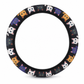 📢📢40% OFF !! ⏰Universal 38cm Ringless Silk Steering Wheel Cover Printed Breathable Car Wheel Protector for All Seasons