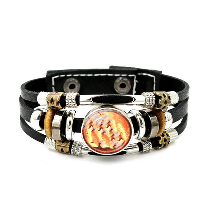📢📢40% OFF !! ⏰Night‑Glow Zodiac Bracelet