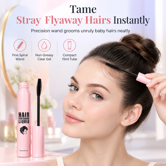 📢📢BUY 2 GET 1 FREE !! ⏰Flyaway Hair Finishing Liquid for Taming and Styling Messy Hair