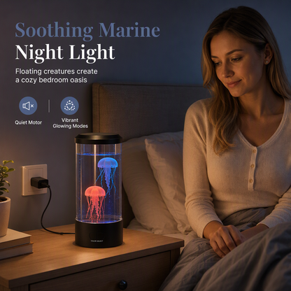 📢📢50% OFF !! ⏰USB LED Jellyfish Aquarium Mood Light