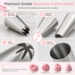 📢📢50% OFF !! ⏰Multi-Shape Cake Decorating Piping Tips Set