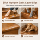 📢📢50% OFF !! ⏰Cobblestone Pattern Diatomite Stair Tread Mat Water Absorbent Non Slip Trimmable Step Rug Easy to Clean