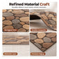📢📢50% OFF !! ⏰Cobblestone Pattern Diatomite Stair Tread Mat Water Absorbent Non Slip Trimmable Step Rug Easy to Clean
