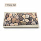 📢📢50% OFF !! ⏰Cobblestone Pattern Diatomite Stair Tread Mat Water Absorbent Non Slip Trimmable Step Rug Easy to Clean