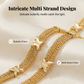 📢📢40% OFF !! ⏰Elegant Butterfly Multi-Strand Chain Bracelet